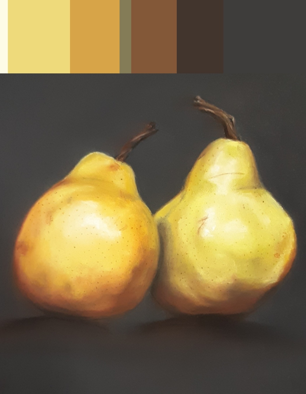 Colorpears pears colorcard
